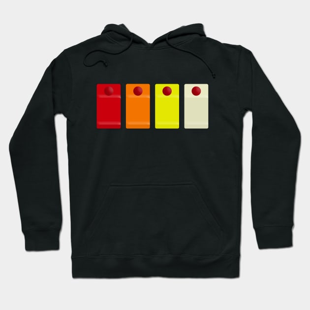 808 Drum Machine Button Grid Design - Music Fan Hoodie by DankFutura